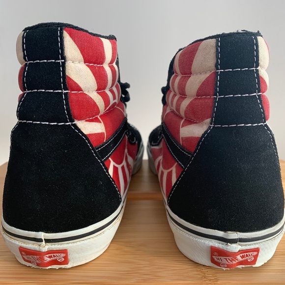 RARE 2006 First Issue Hosoi “Rising Sun” SK8-Hi Vans (Men 10.5) - Picture 3 of 6